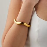 Organic Wave Bangle