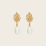 Madeline Clip On Earrings in Gold
