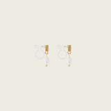 Belle Clip On Earrings in Gold