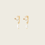 Ella Clip On Earrings in Gold