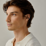 Hammered Ear Cuff in Black