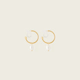 Lynn Clip On Earrings in Gold