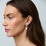 Madeline Clip On Earrings in Gold