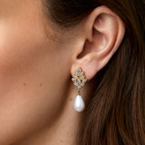 Madeline Clip On Earrings in Gold