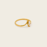 Marquise Flow Contour Ring