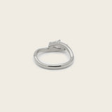 Marquise Swirl Ring in Silver