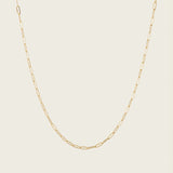 Essential Paperclip Chain Necklace in Gold