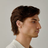 Smooth Band Ear Cuff in Silver
