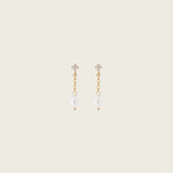 Sylvia Clip On Earrings in Gold