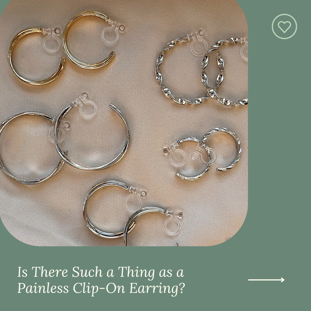 Picking a painless clip on earring