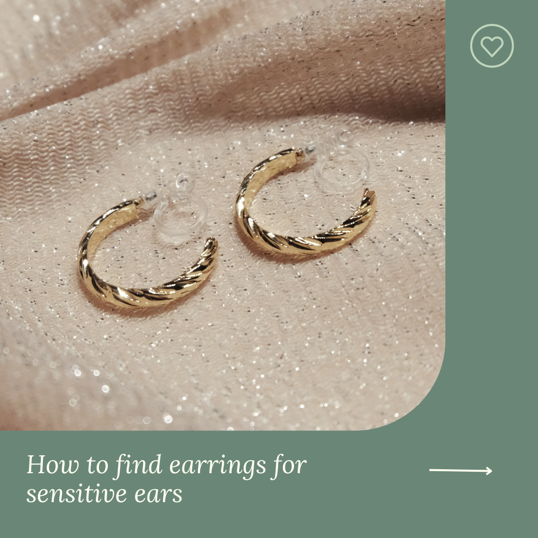 How to find earrings for sensitive ears