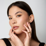 Alice Clip On Earrings in Gold