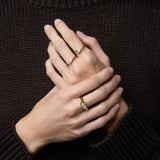 Marquise Swirl Ring in Gold