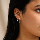Belle Clip On Earrings in Gold