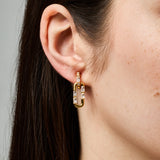 Abigail Clip On Earrings in Gold