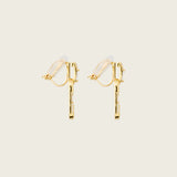 Abigail Clip On Earrings in Gold