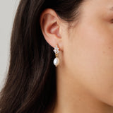 Adeline Clip On Earrings in Gold