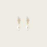 Adeline Clip On Earrings in Gold