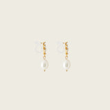 Adeline Clip On Earrings in Gold