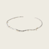 Alia Pearl Choker in Silver