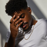 Straight Band Ring in Gold