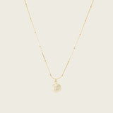 Amelia Pearl Necklace in Gold