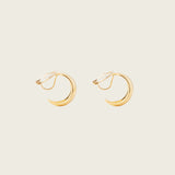 Auria Clip On Earrings in Gold