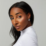 Auria Clip On Earrings in Silver