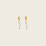 Belle Clip On Earrings in Gold
