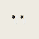 Mini Stud Clip On Earrings in Gold
