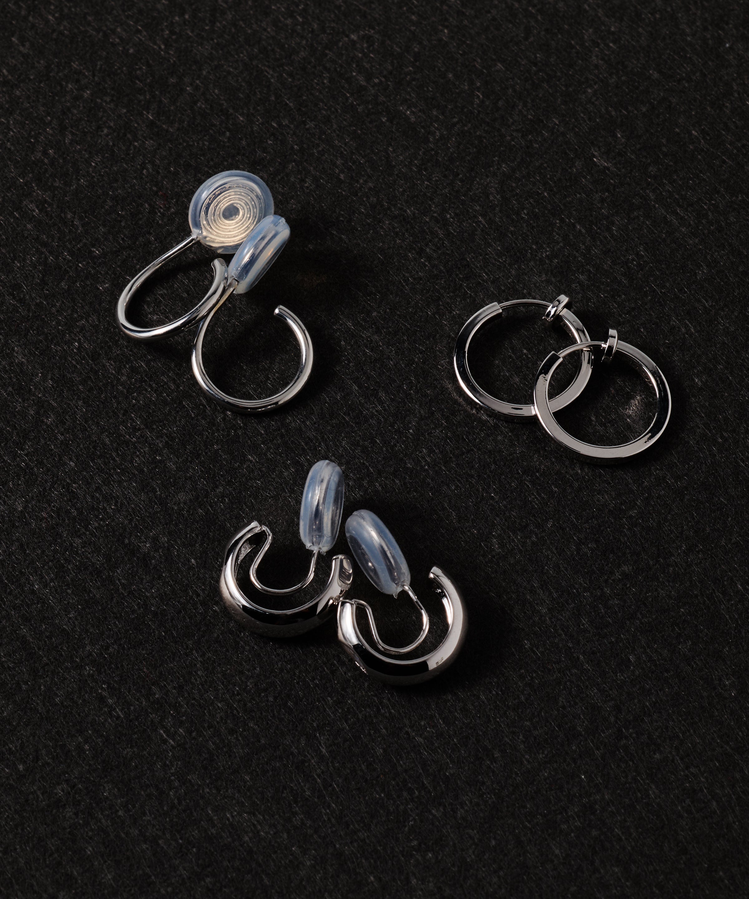 Hoops Best Sellers Set in Silver