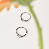 Classic Marquise Gallery Ring in Silver