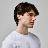 Double Chain Ear Cuff in Silver