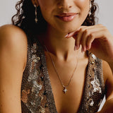 Serena Star Necklace in Silver