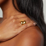 Chunky Orb Ring in Gold