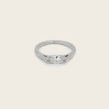Marquise Lover Set in Silver