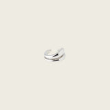 Statement Ear Cuffs in Silver
