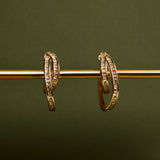 Brittany Clip On Earrings in Gold
