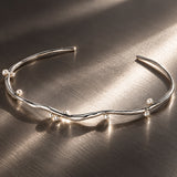 Alia Pearl Choker in Silver