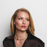 Diana Pearl Choker in Gold