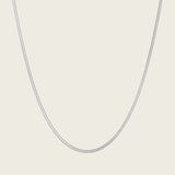 Essential Cuban Chain Set in Silver
