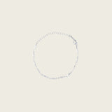 Essential Oval Bead Chain Bracelet in Silver