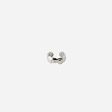 Etched Ear Cuff in Silver