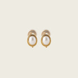 Genevieve Clip On Earrings in Gold