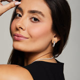 Olivia Clip On Earrings in Silver