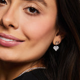 Grace Clip On Earrings in Silver