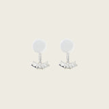 Juliette Clip On Earrings in Silver