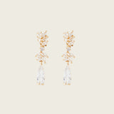 Lobelia Clip On Earrings in Gold