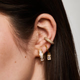 Kayla Clip On Earrings in Gold