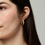 Invisible Resin Clip On Earrings Earrings Best Sellers Set in Gold